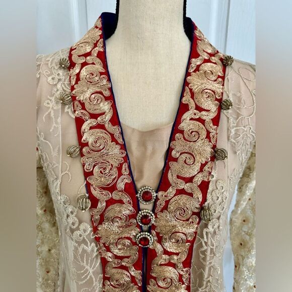 PAKISTANI DESIGNER FORMAL DRESS INDIAN
CUSTOM MADE 3 PIECE - Picture 4 of 10